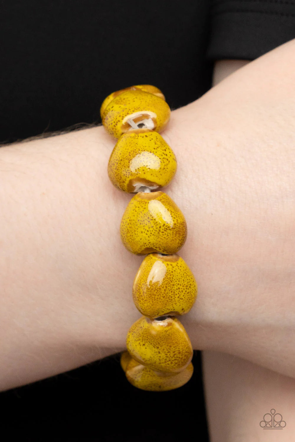 GLAZE a Trail - Yellow ♥ Bracelet