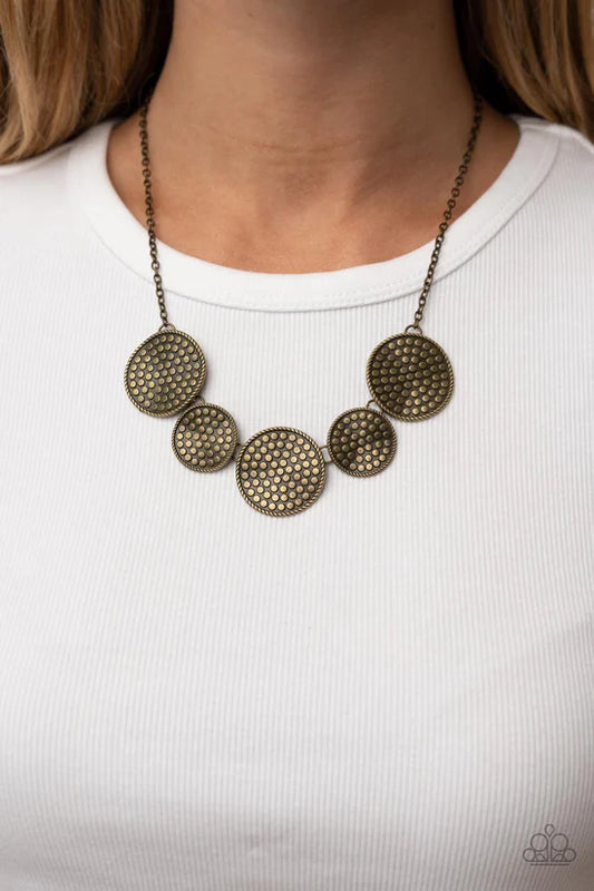 Self DISC-overy - Brass ♥ Necklace