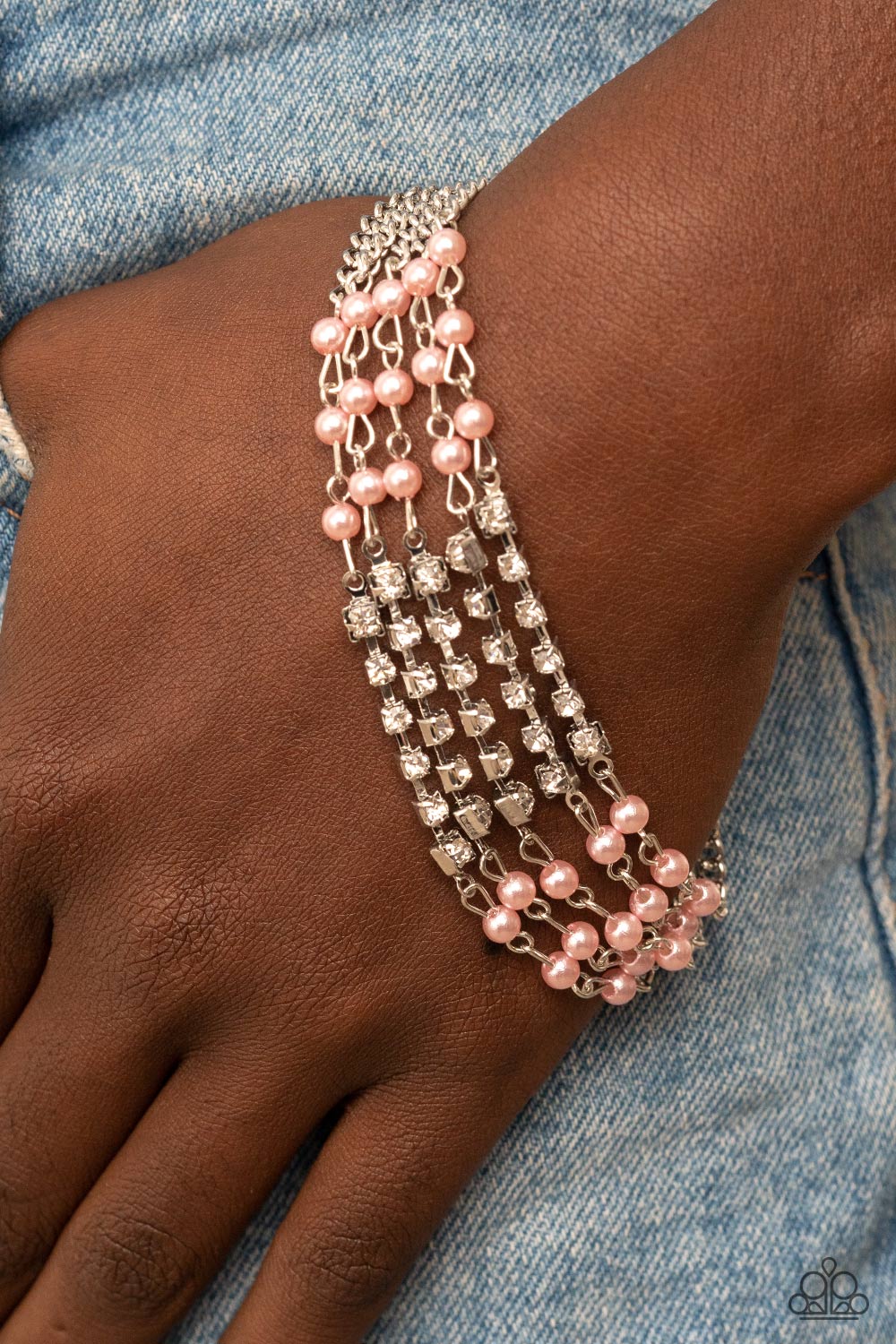 Experienced in Elegance - Pink ♥ Bracelet