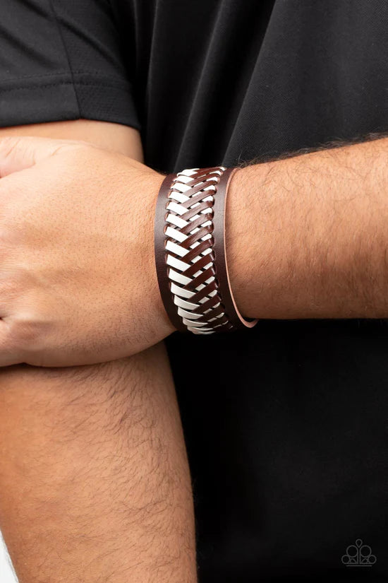 Punk Rocker Road - Brown ♥ Bracelet