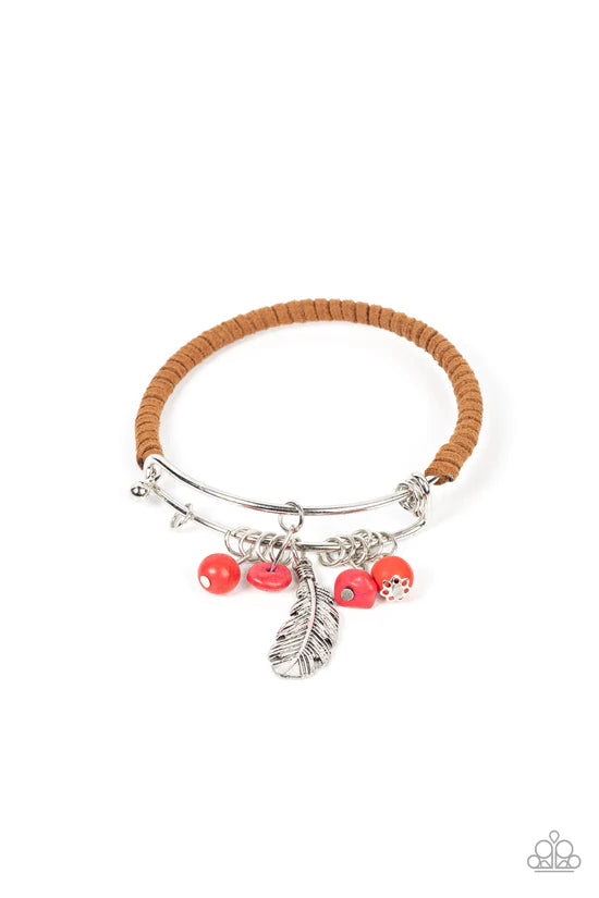 Running a-FOWL - Red ♥ Bracelet