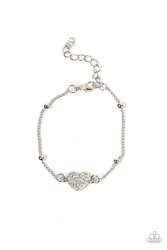 Heartachingly Adorable - White ♥ Bracelet