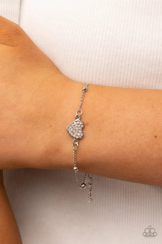 Heartachingly Adorable - White ♥ Bracelet