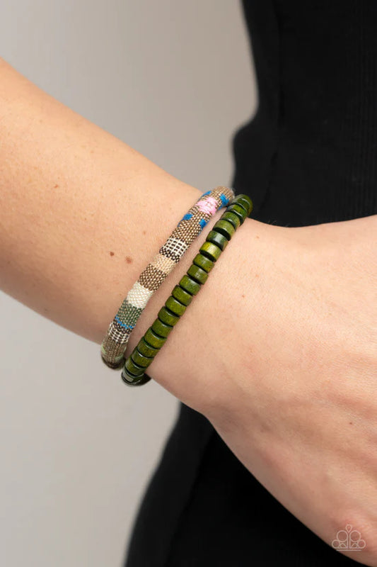 Pack your Poncho - Green ♥ Bracelet