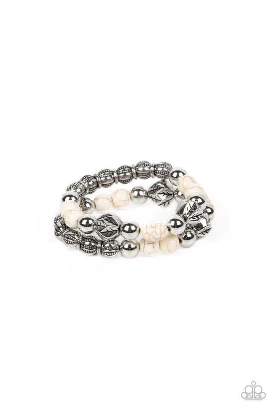 Sagebrush Saga - White ♥ Bracelet