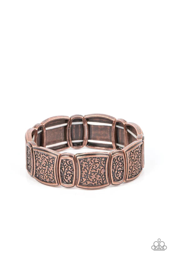 Wine Country - Copper ♥ Bracelet