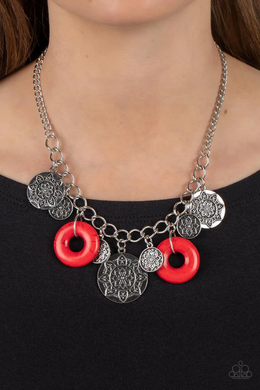 Western Zen - Red ♥ Necklace