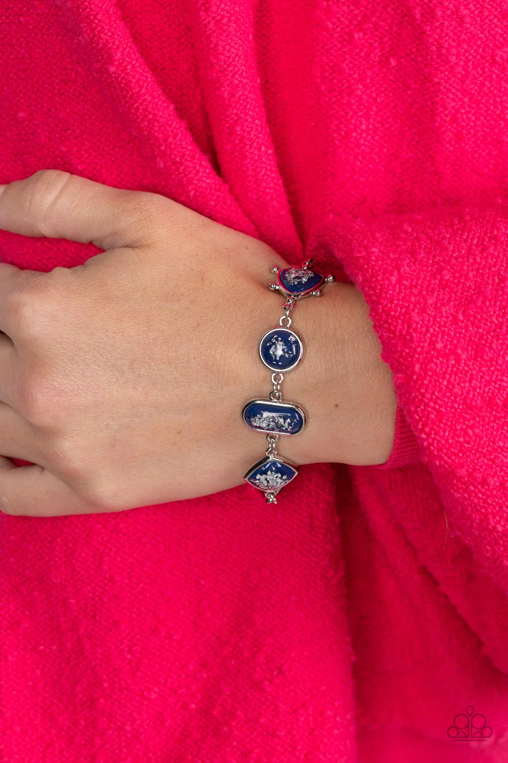 Speckled Shimmer - Blue ♥ Bracelet