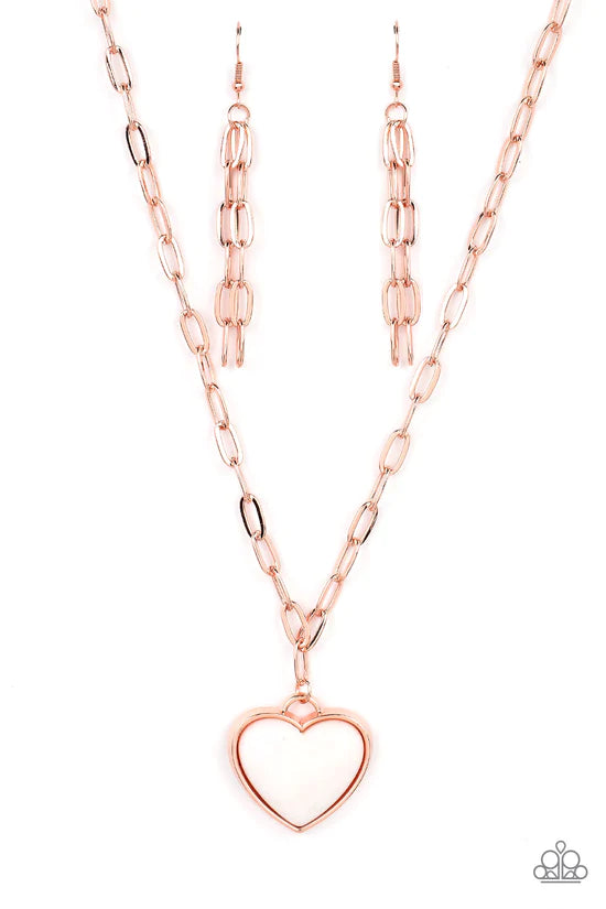 Everlasting Endearment - Copper ♥ Necklace