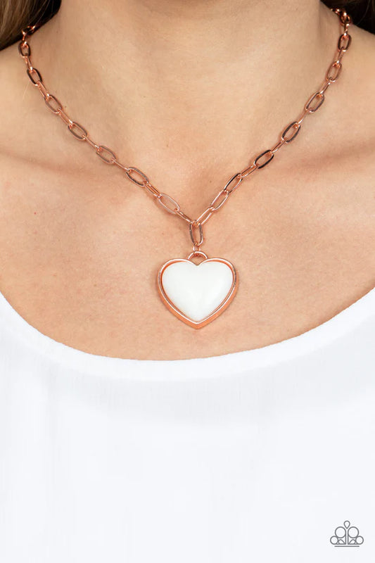 Everlasting Endearment - Copper ♥ Necklace