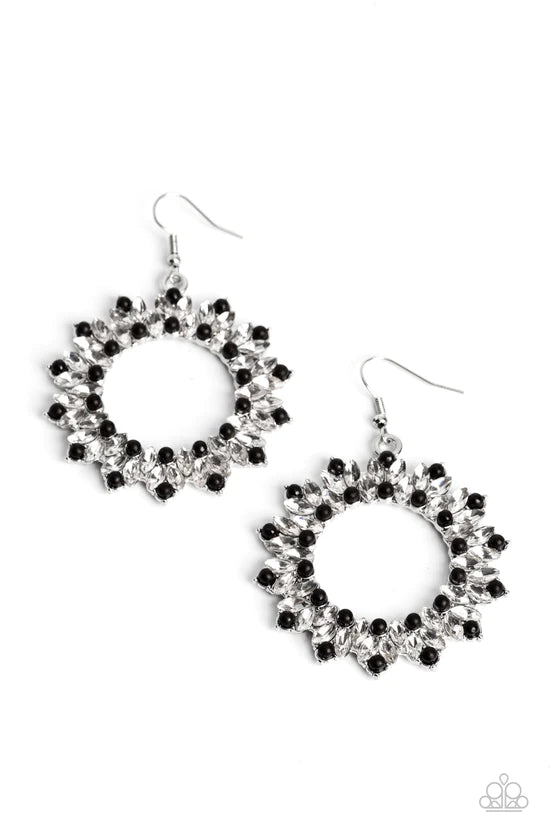 Combustible Couture - Black ♥ Earrings