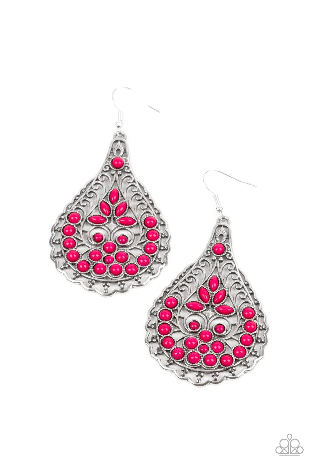 Botanical Beauty - Pink ♥ Earrings