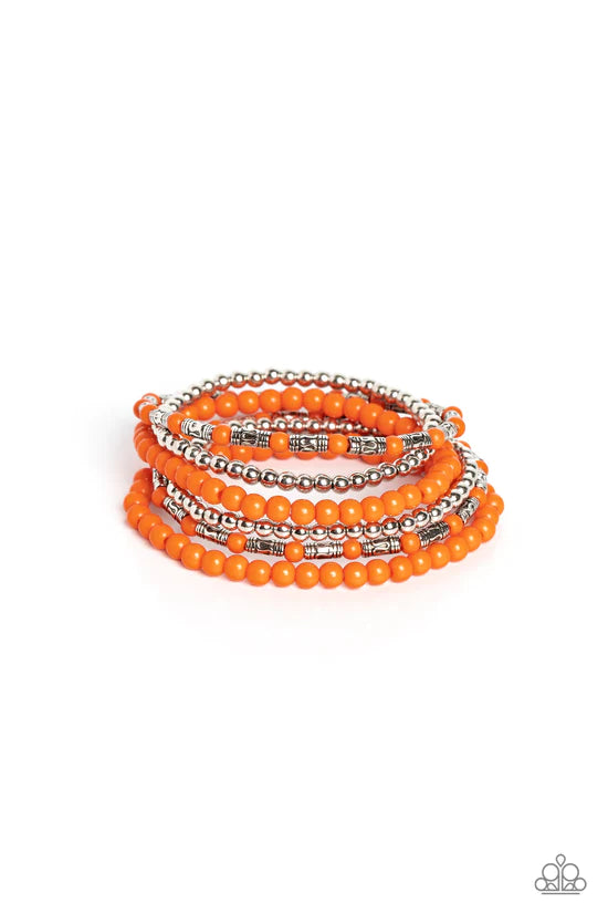 Mythical Magic - Orange ♥ Bracelet