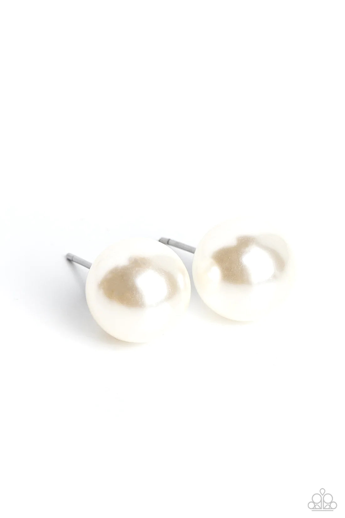 Debutante Details - White ♥ Post Earrings