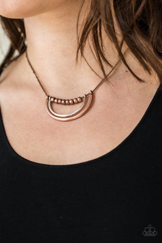 Artificial Arches - Copper ♥ Necklace