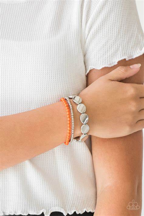 Beyond The Basics - Orange ♥ Bracelet