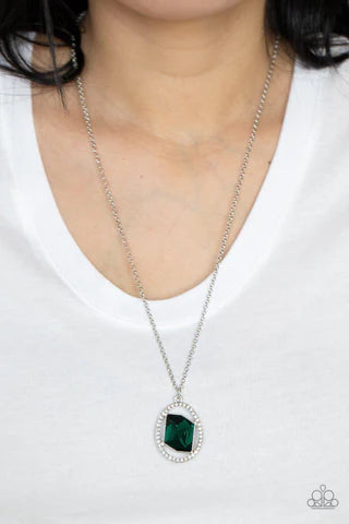 Undiluted Dazzle - green - necklace