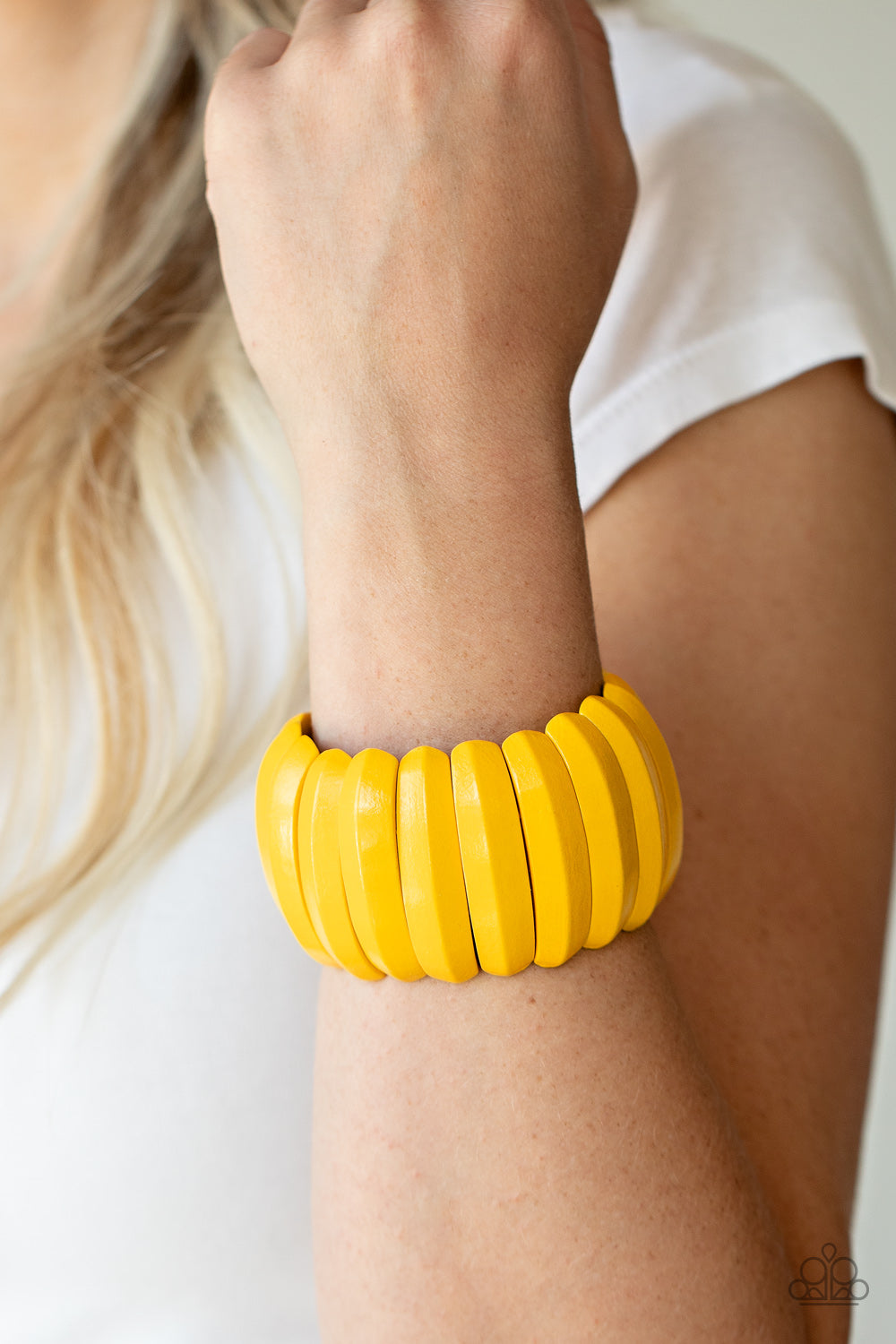 Colorfully Congo - Yellow ♥ Bracelet