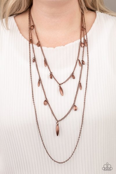 Bravo Bravado - Copper ♥ Necklace