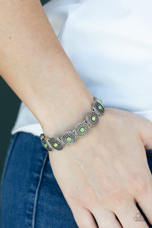 Colorfully Celestial - Green ♥ Bracelet