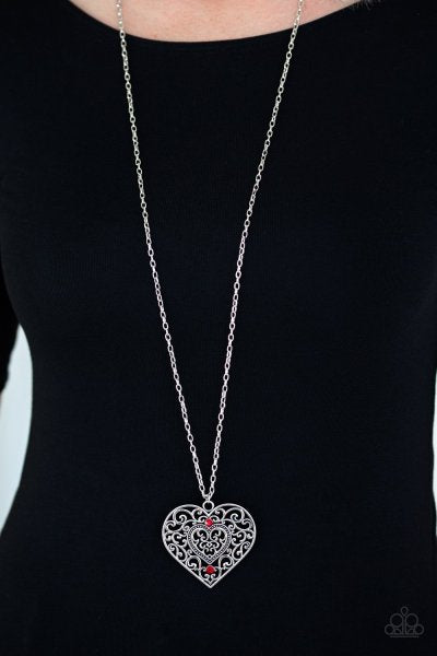 Classic Casanova - Red ♥ Necklace